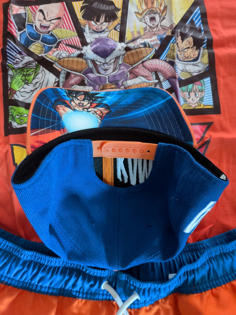 Dragon Ball Z Graphic Outfit - Blue & Orange
